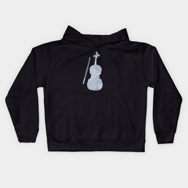 Violin Kids Hoodie by TheJollyMarten